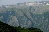 Pohoří Nemerçkë z Banjë