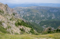 Mountains in the southern Albania