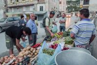 Selling of vegetables, Berat