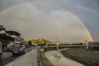 Rainbow over Berat