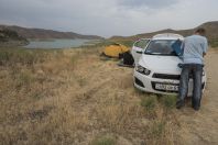 Camp, Azat Reservoir