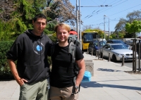 Nikolay Tzankov and me in Sofia