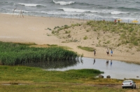 Beach at the mouth of the Veleka, Sinemorets