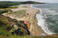 Black Sea coast near Sinemorets