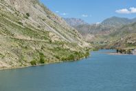Vicinity of Naryn river near Taşkomur