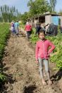 Small girl, Kyrgyzkorgon