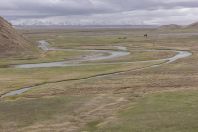 Between Sary-Tash and China border