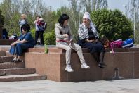 On the street, Bishkek