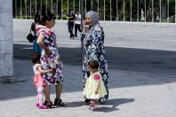 Lidé v Biškeku