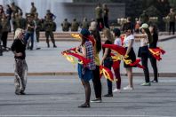 Preparations for May Day, Bishkek