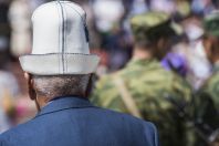 Man with Kolpok hat, Karakol