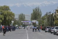 70th anniversary of the end of WWII, Karakol