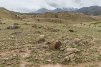 On the road between Chaek and Kyzyl-Oi