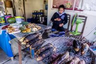 Roasted corn, Laos