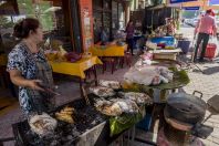 Street food, Vientiane