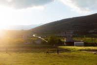 Kite flying, Beqaa Valley