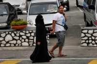 Tourists in Tanah Rata