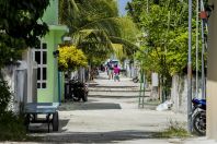 Street of Huraa Island