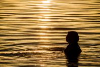 Golden bath, Maldives