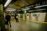 Time Square stop, NYC