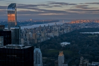 Central Park z Top of the Rock