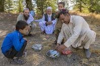 Oběd, Národní Park Chitral Gol 