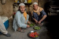 Dinner preparation, Battagram