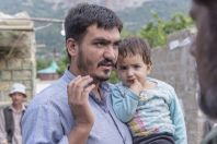 Man with child, Hunza