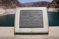 Hoover Dam - between Arizona and Nevada