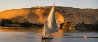 Felucca sailing boat, Aswan