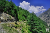 Himálaj ve směru Gangotri.