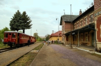 Lednice railway station.